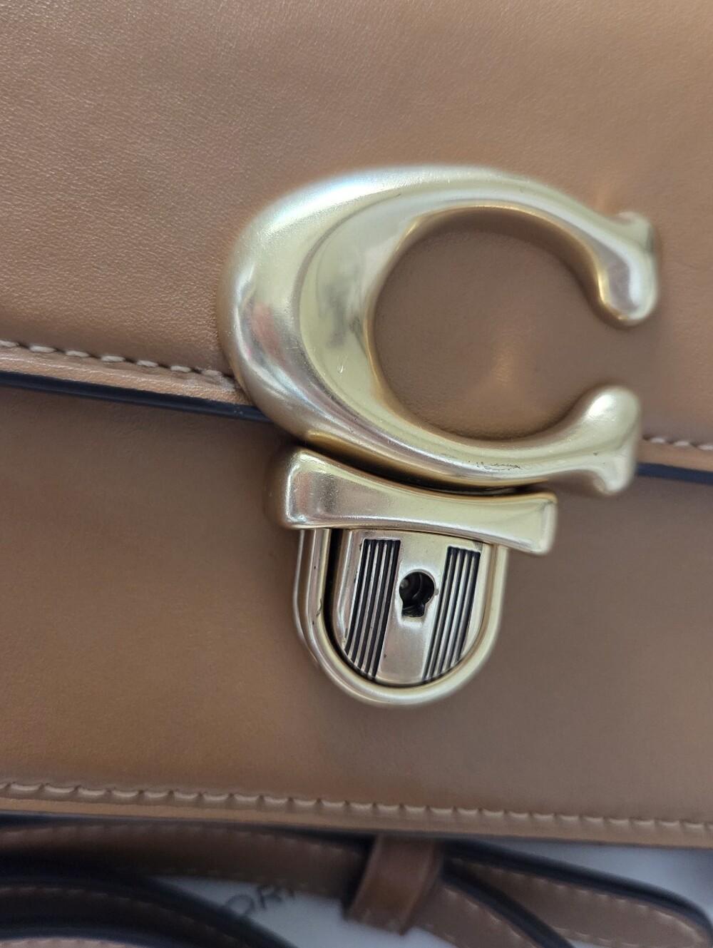 ✨️Coach Studio Baguette Bag In Light Camel - Picture 4 of 12